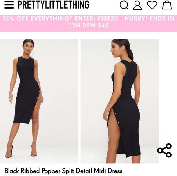 plt black dresses